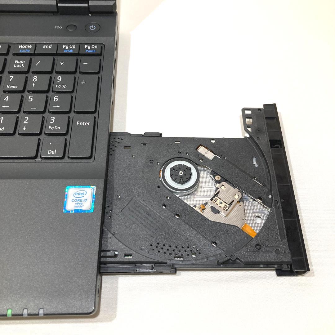 初心者向け✨超速i7・大画面・DVD✨黒✨すぐ使えるノートパソコン◇T411-1