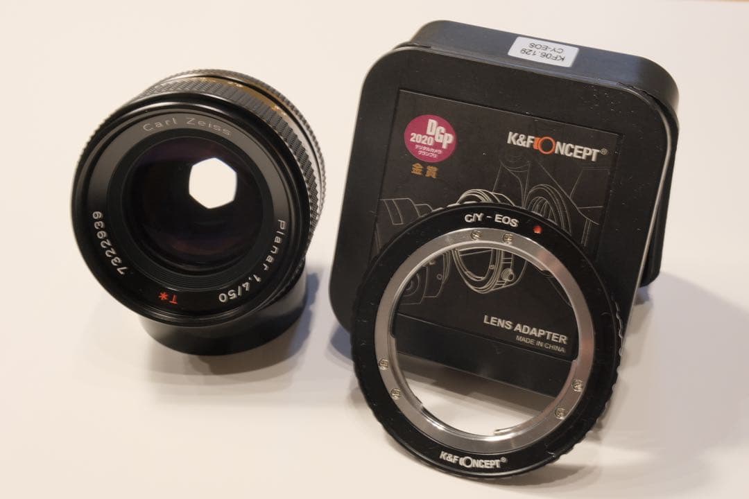 3/11限定値下げ）Ecarl zeiss planar 50mm f1.4