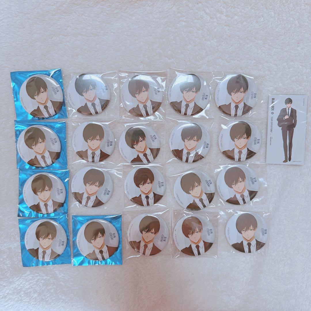 糸師凛 缶バッジ ブルーロック ベースヤードトーキョー