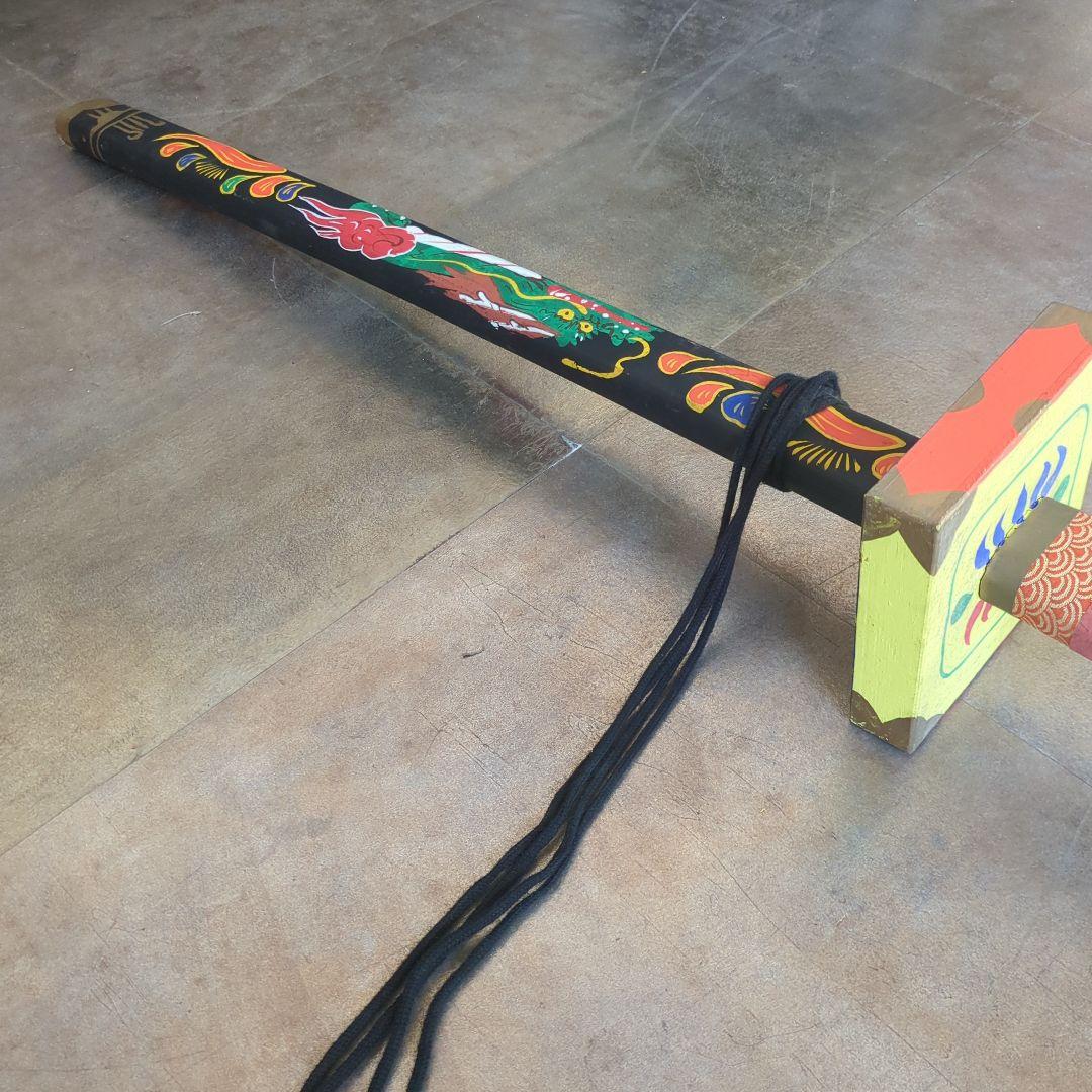 レトロ　民芸　菖蒲太刀　飾り木製　端午の節句　縁起物　刀　太刀