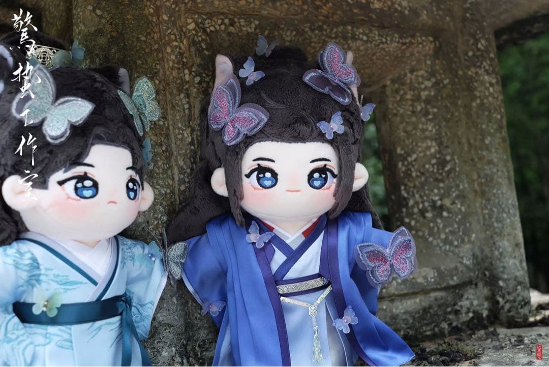 NEW！20cm 山河令 ぬいぐるみ 着せ替え衣装 温客行 龔俊 周子舒 張哲瀚