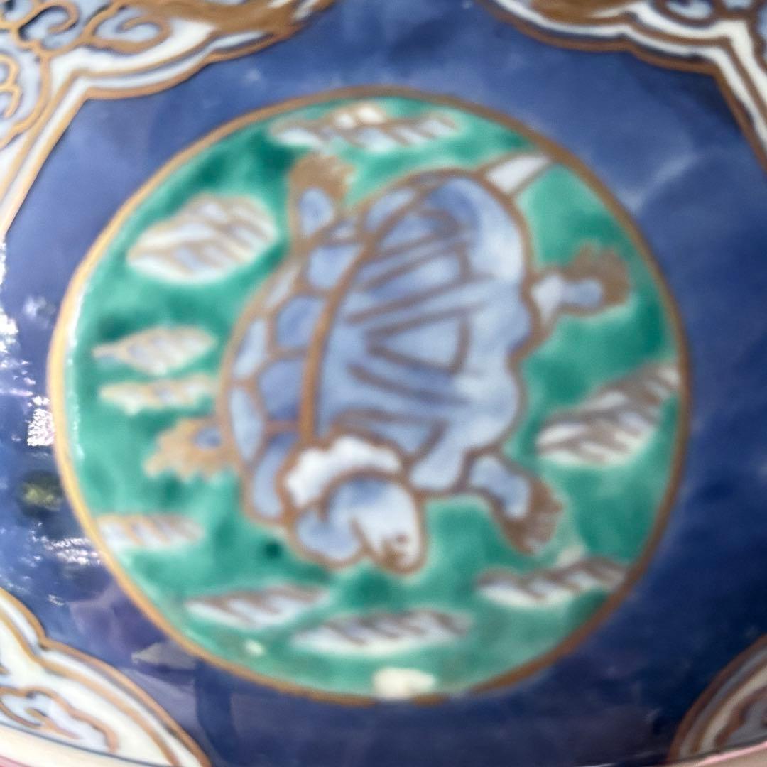 2200様感謝‼️これさえあれば‼️愛蔵品　倣古伊万里錦手蓋付大鉢　食籠1客時代木箱