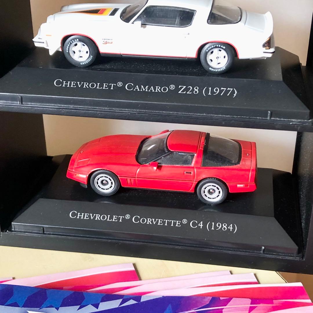 20台 デアゴスティーニ アメリカンカー コレクション 専用ディスプレイケース付