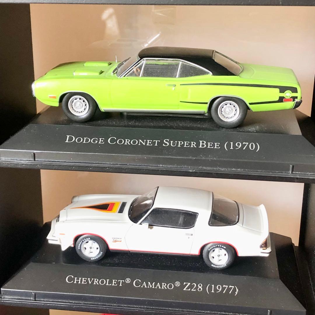 20台 デアゴスティーニ アメリカンカー コレクション 専用ディスプレイケース付