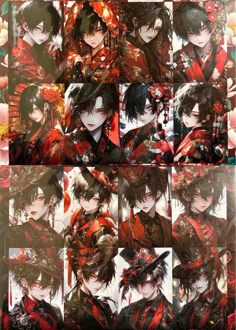 蒼槻紫濫 ONLYONE様 デザインペーパー コラージュシート