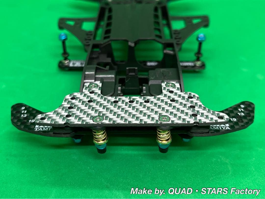 【ミニ四駆・FM-A用】2軸ATピボットバンパー＋フロント提灯【30周年】