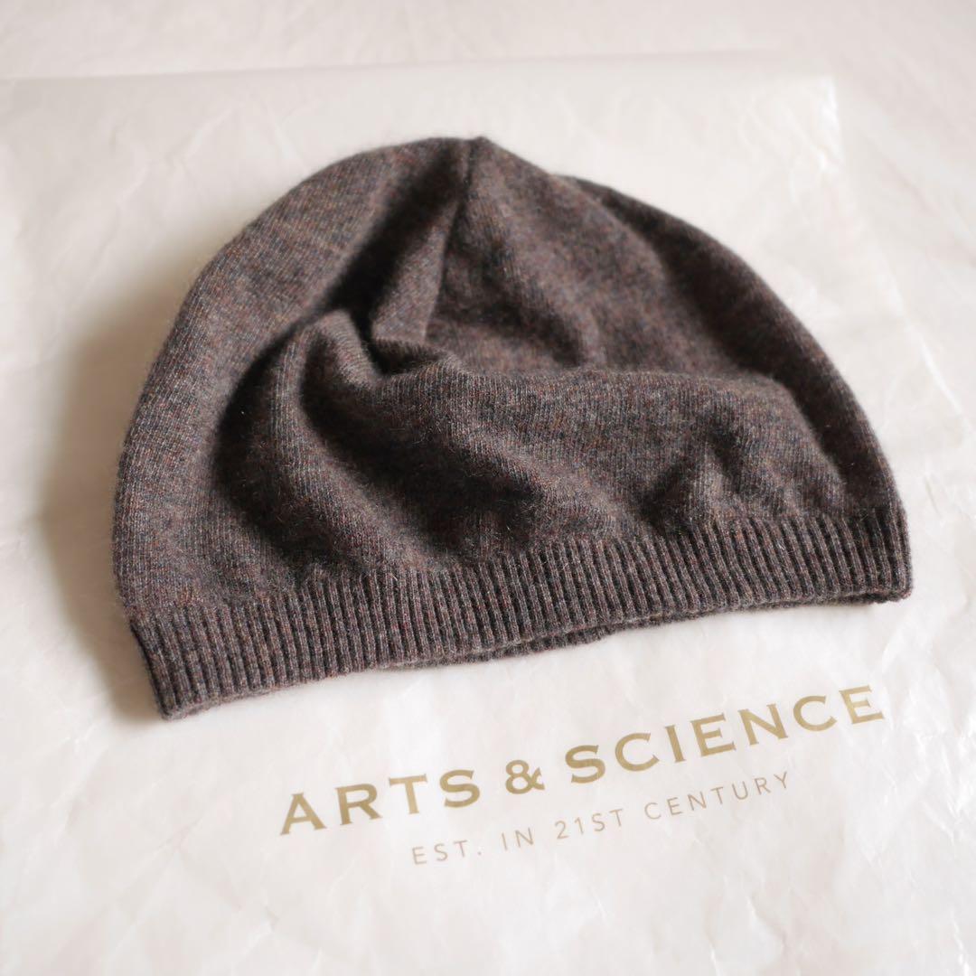 ARTS&SCIENCE coeur カシミヤニット帽