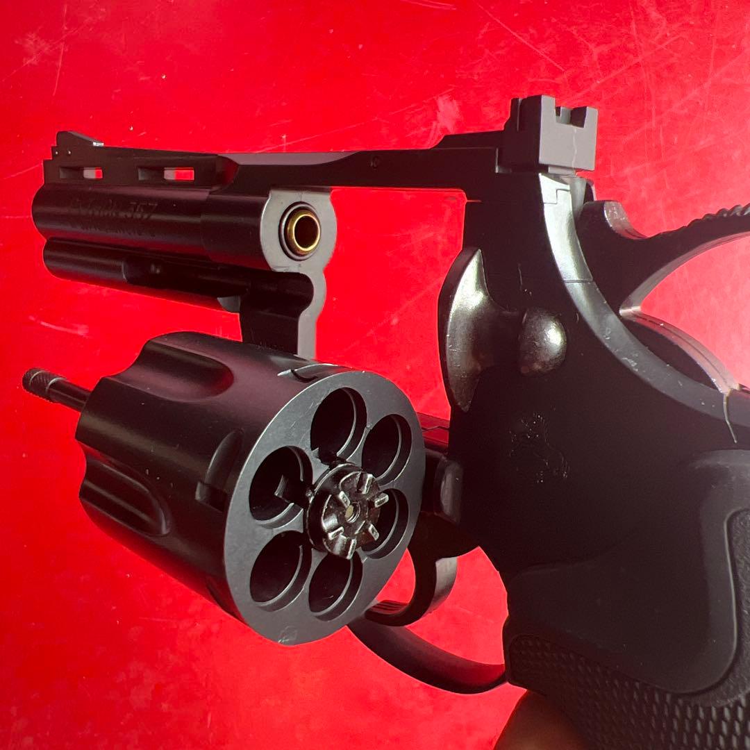 コルトパイソン　357mag 4inch ガスリボルバー