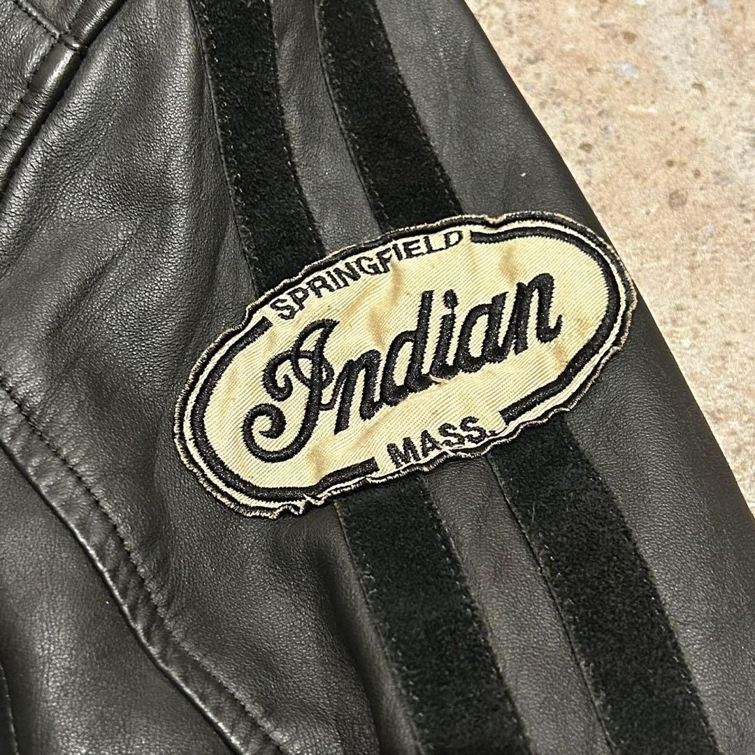 Indian Motorcycle ライダース L スエード レザージャケット