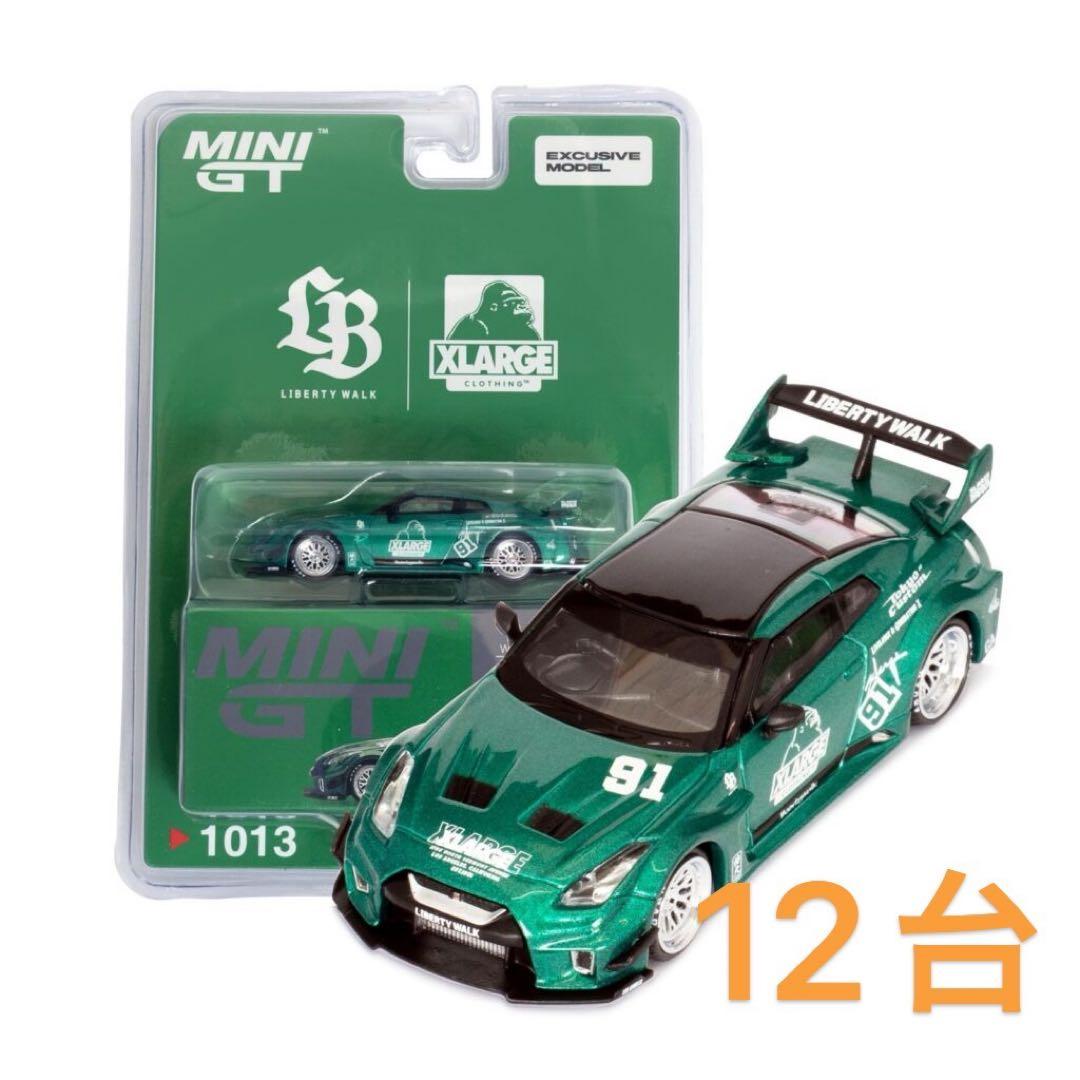 12台セット特価｜LBWK MINIGT XLARGE 35GT NISSAN緑