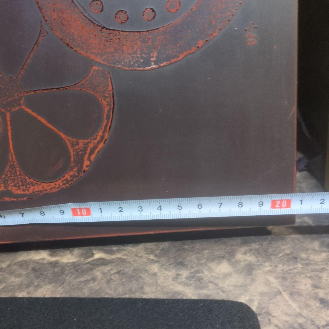 古瓦文彩漆筥　龍渓硯　田中一石作　書道セット