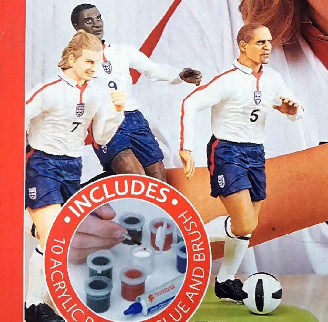 珍品 AirFix サッカー イングランド代表 ベッカム他四人セット フィギュア