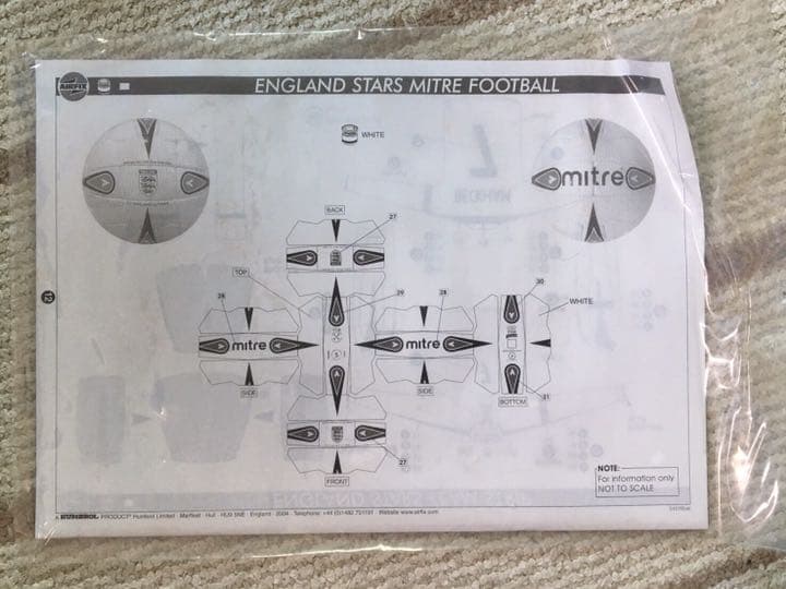 珍品 AirFix サッカー イングランド代表 ベッカム他四人セット フィギュア