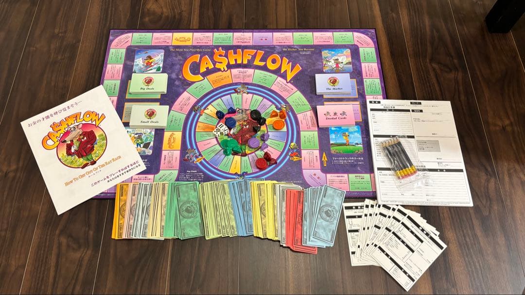 キャッシュフローゲーム101 日本語版 CASHFLOW 101 箱無し