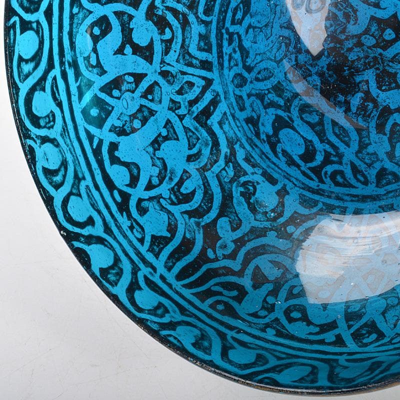 アンティーク　ガラス工芸　金彩　フィンガーボウル　V　R7253