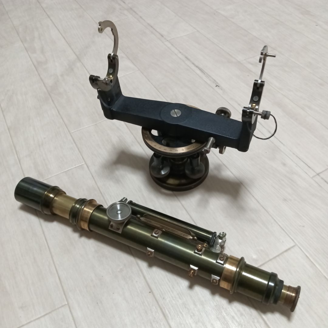 【美品】アンティーク 金属製 望遠鏡 単眼鏡 レトロ