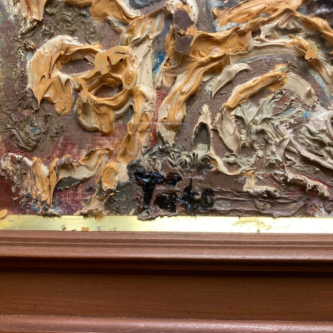 伊藤継郎 『岐阜提灯作業場』新制作会員　額縁約73×66￼絵画53×45.5cm