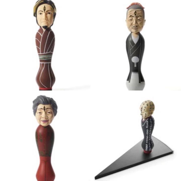 4体セット レペゼンフォックス レペゼン地球 kokeshi コケシ