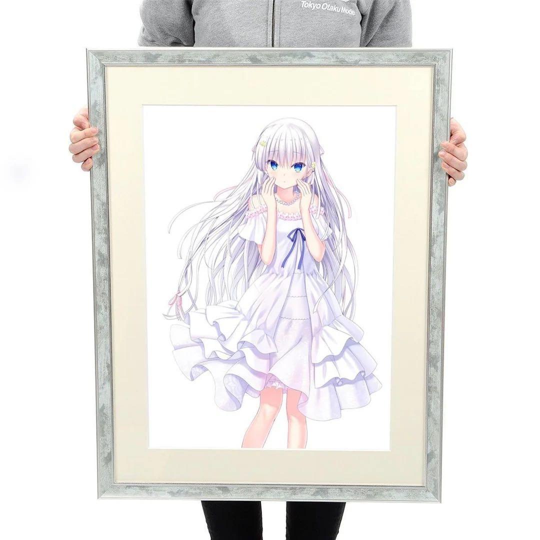 サマポケ　鳴瀬しろは　複製原画