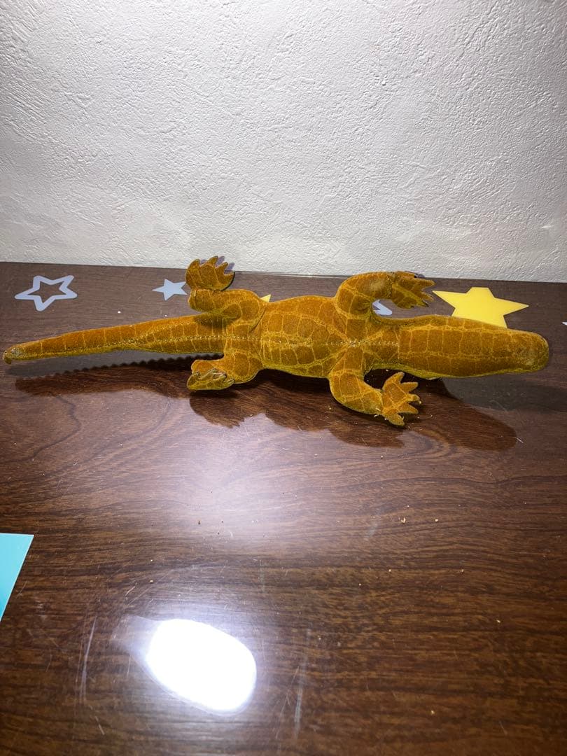 東京動物園協会　おがくずぬいぐるみ　ワニ 昭和レトロ　おがくず人形　当時物