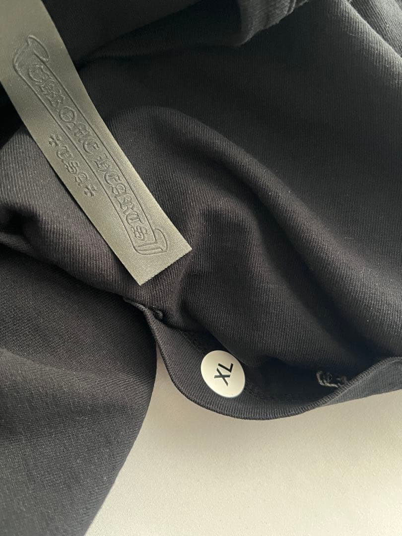 【直営購入・新品】クロムハーツ ワイノット ロングスリーブTシャツ 黒XL