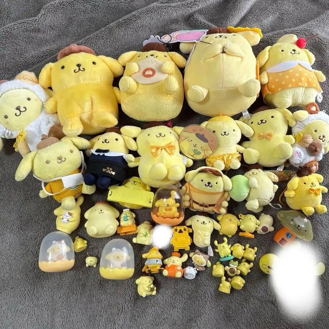 ポムポムプリン ぬいぐるみ キーホルダー アクリルスタンド フィギュア セット