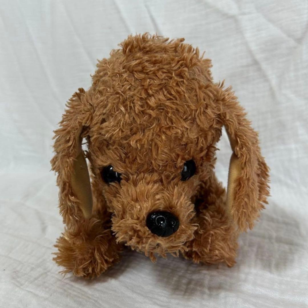 ぬいぐるみの三栄 犬 鈴 昭和レトロ ヴィンテージ オリエンタルトーイ