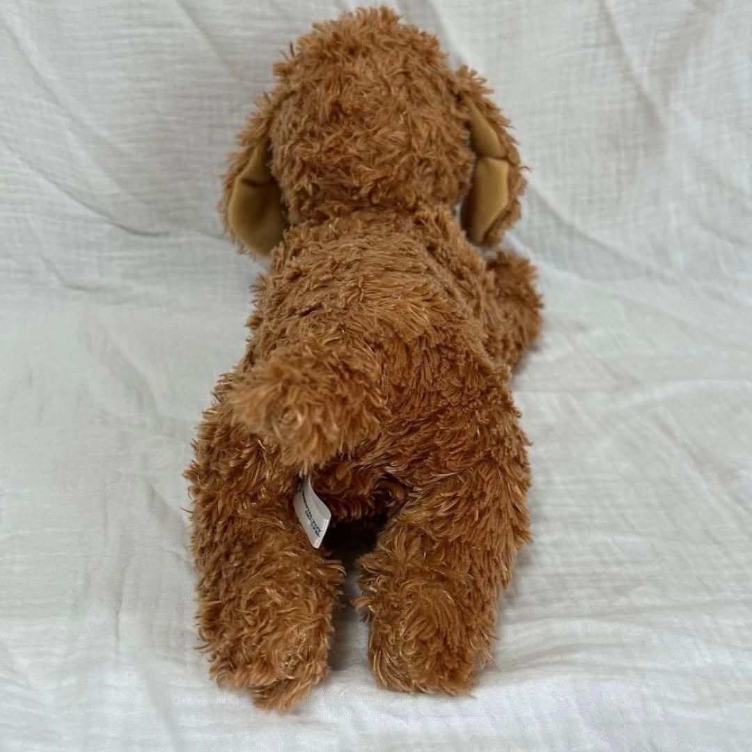 ぬいぐるみの三栄 犬 鈴 昭和レトロ ヴィンテージ オリエンタルトーイ