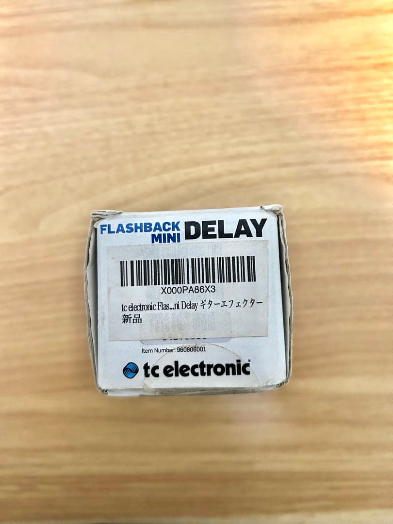 tc electronic FLASHBACK MINI DELAY(箱付き)