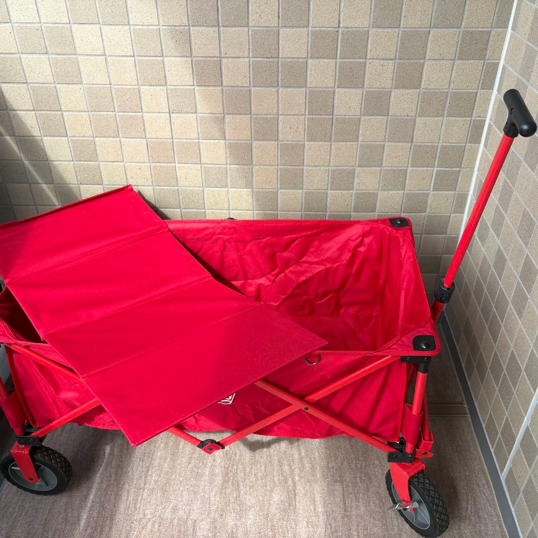 Coleman コールマン キャリーカート アウトドアワゴン　レッド　赤色