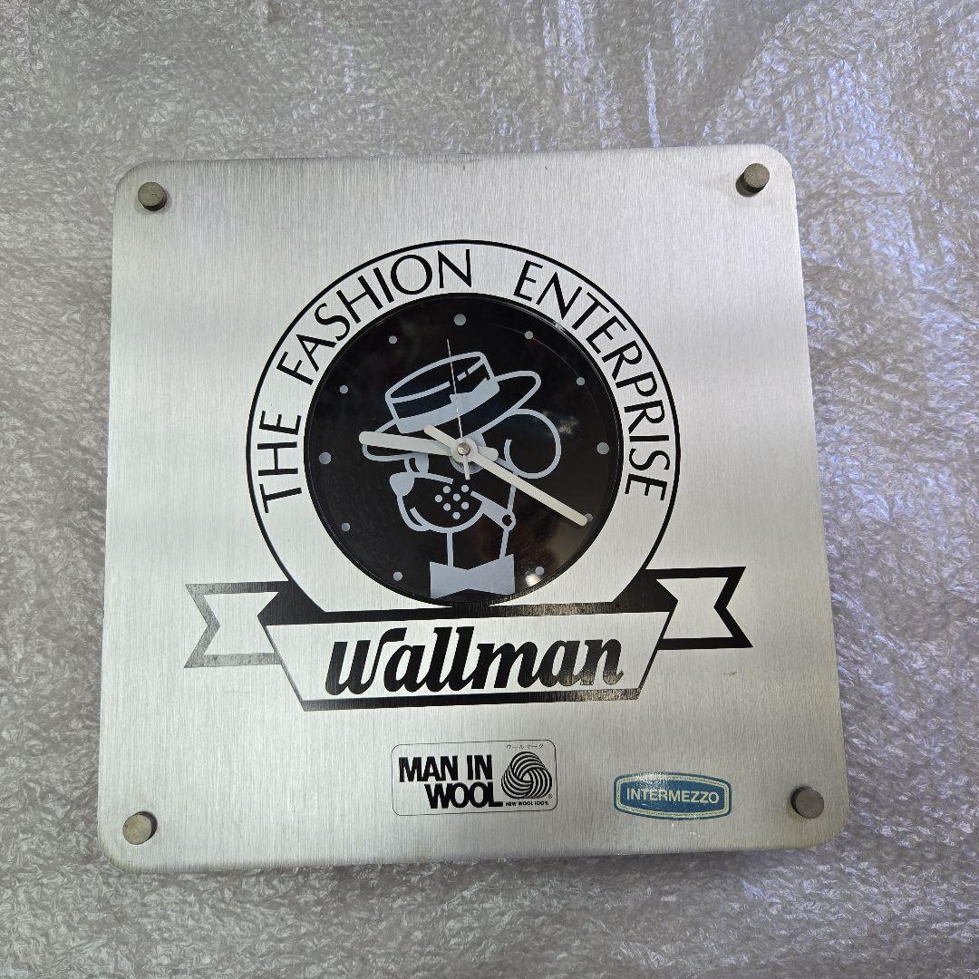 希少　コレクション品　当時物　WALLMAN　メンズファッション　掛け時計
