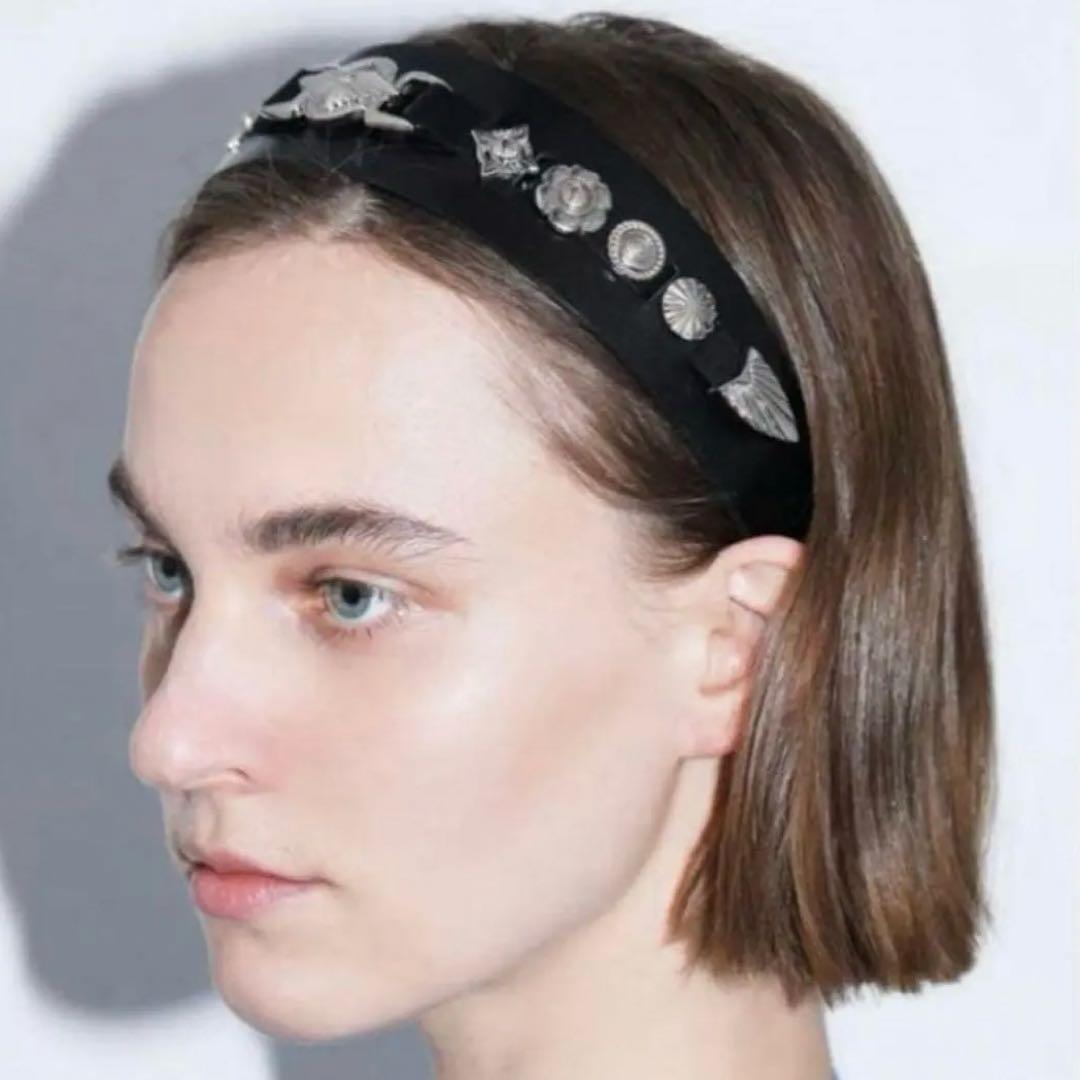 TOGA TOO Leather headband 2 カチューシャ