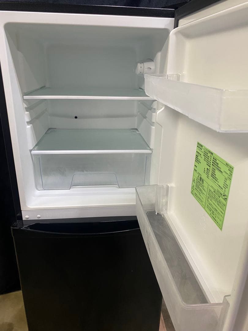 アイリスオーヤマ・ノンフロン冷凍冷蔵庫142L 2021年製IRSD-14A-B