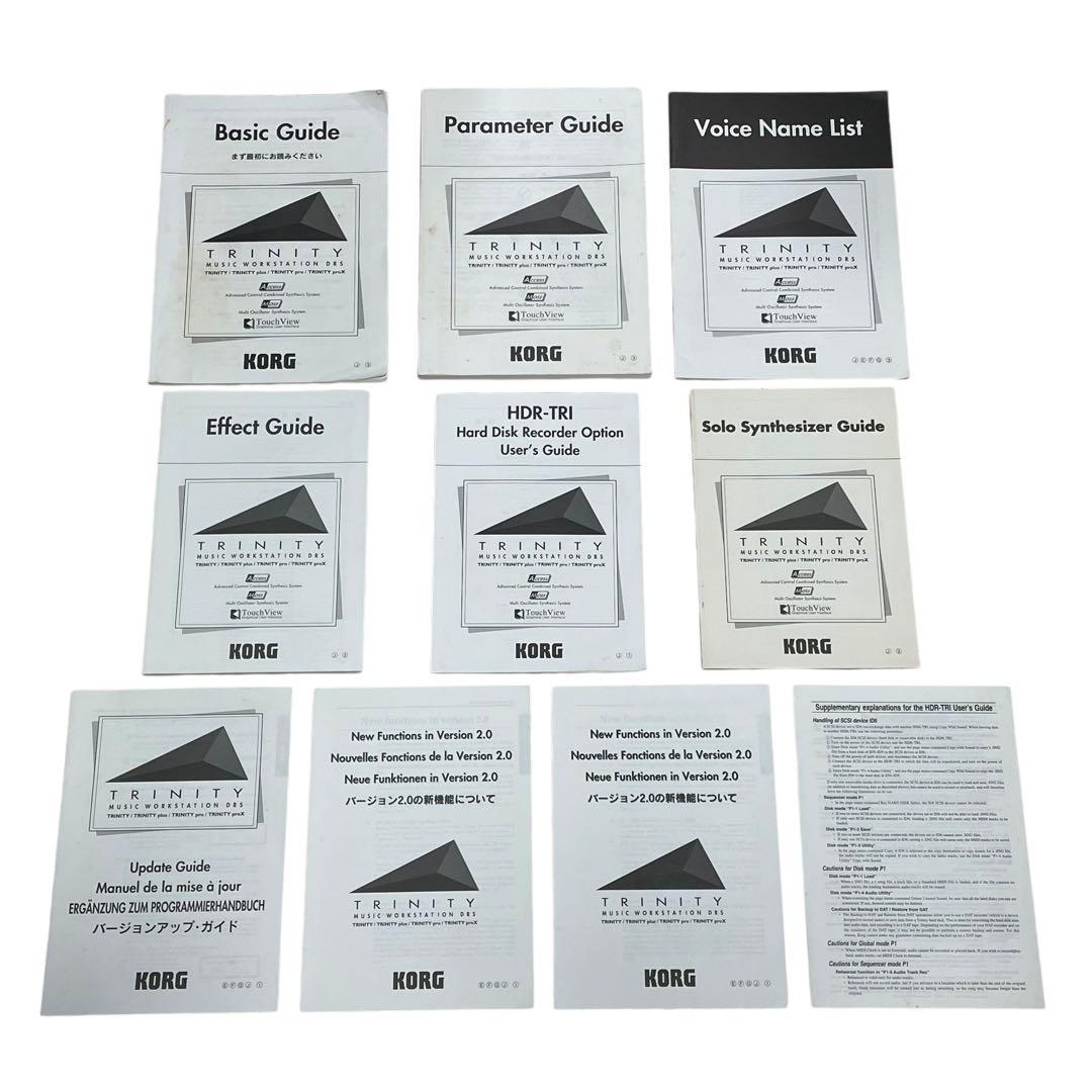【動作品】説明書多数 KORG コルグ TRINITY Pro 76鍵盤