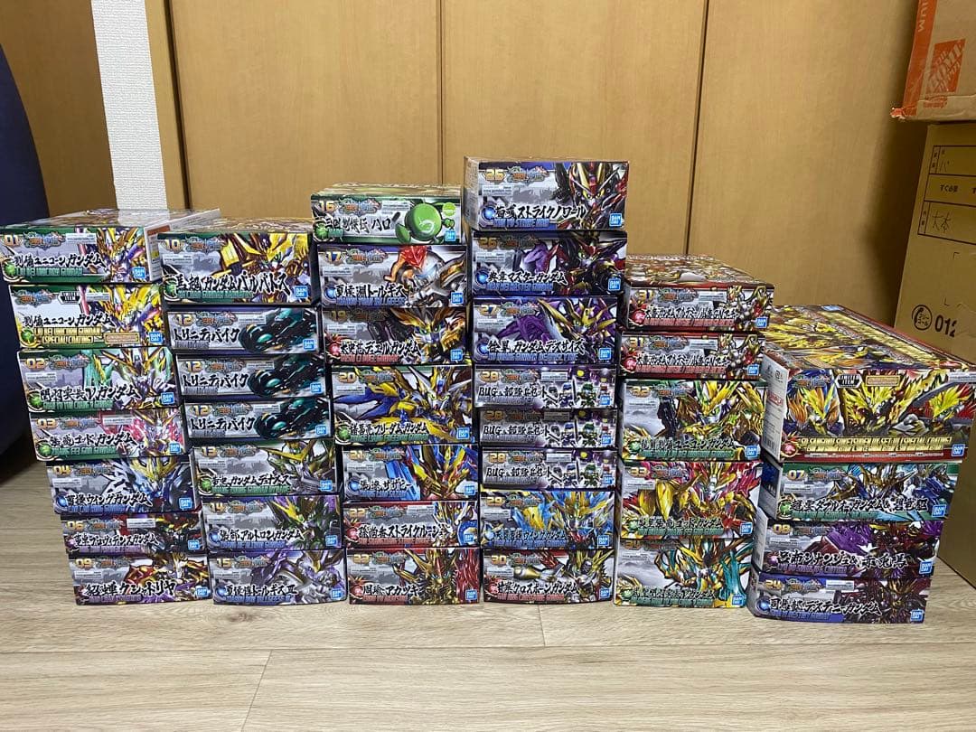 SDガンダム　三国創傑伝　NO1〜34コンプセット　限定物あり