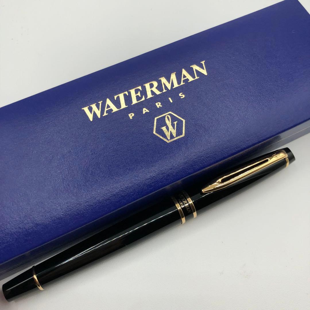 【WATERMANウォーターマン】万年筆ブラック美品