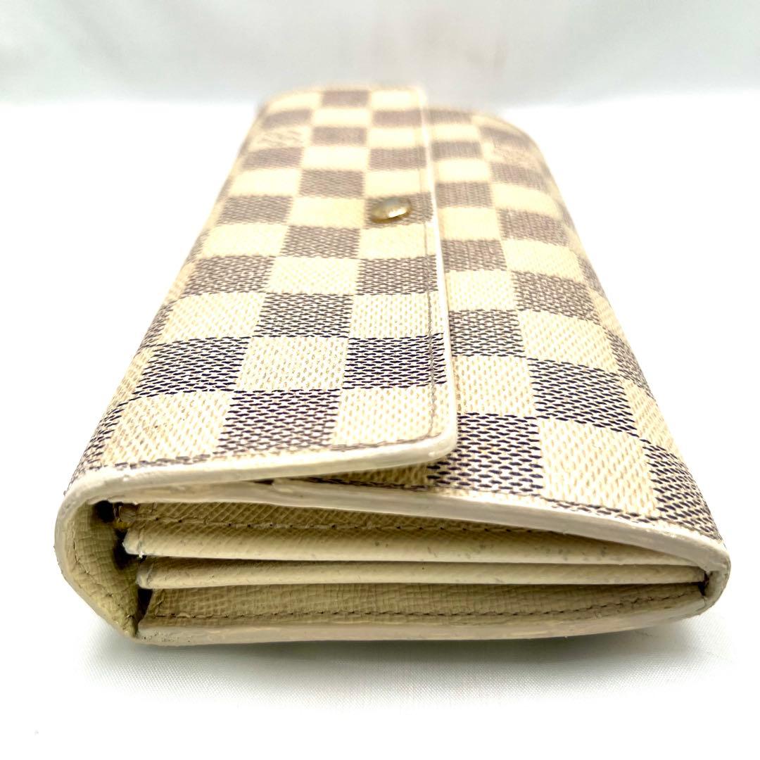 ルイヴィトン ポルトフォイユ サラ ダミエ アズール N61735 長財布