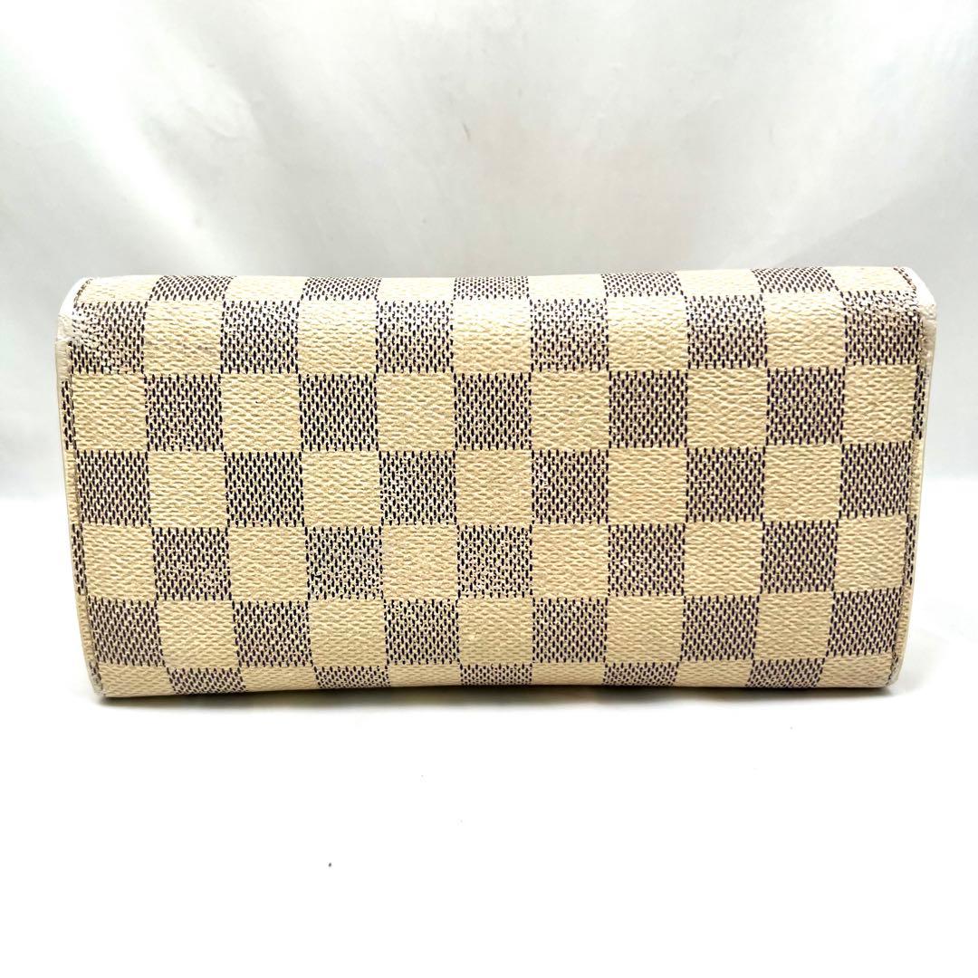 ルイヴィトン ポルトフォイユ サラ ダミエ アズール N61735 長財布