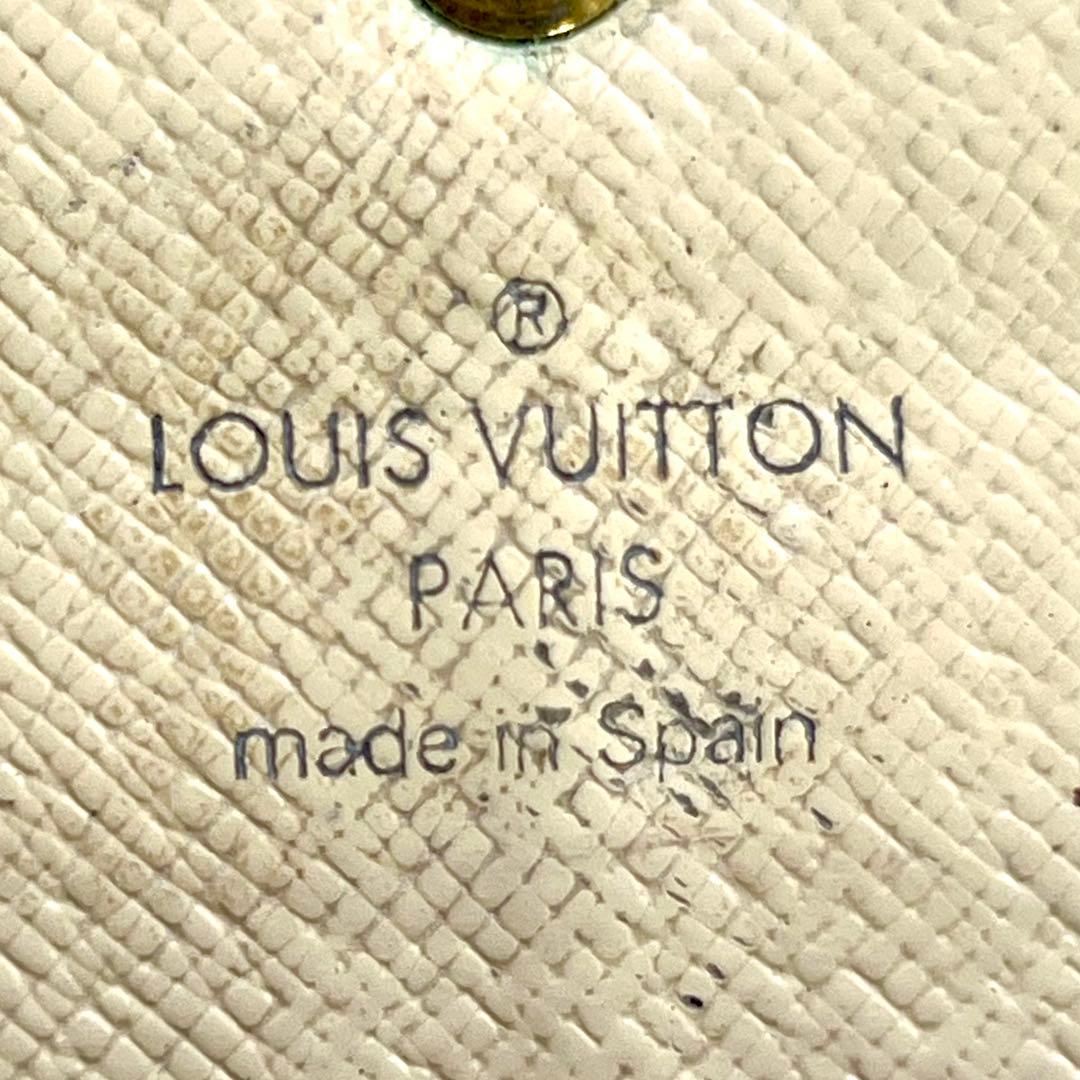 ルイヴィトン ポルトフォイユ サラ ダミエ アズール N61735 長財布