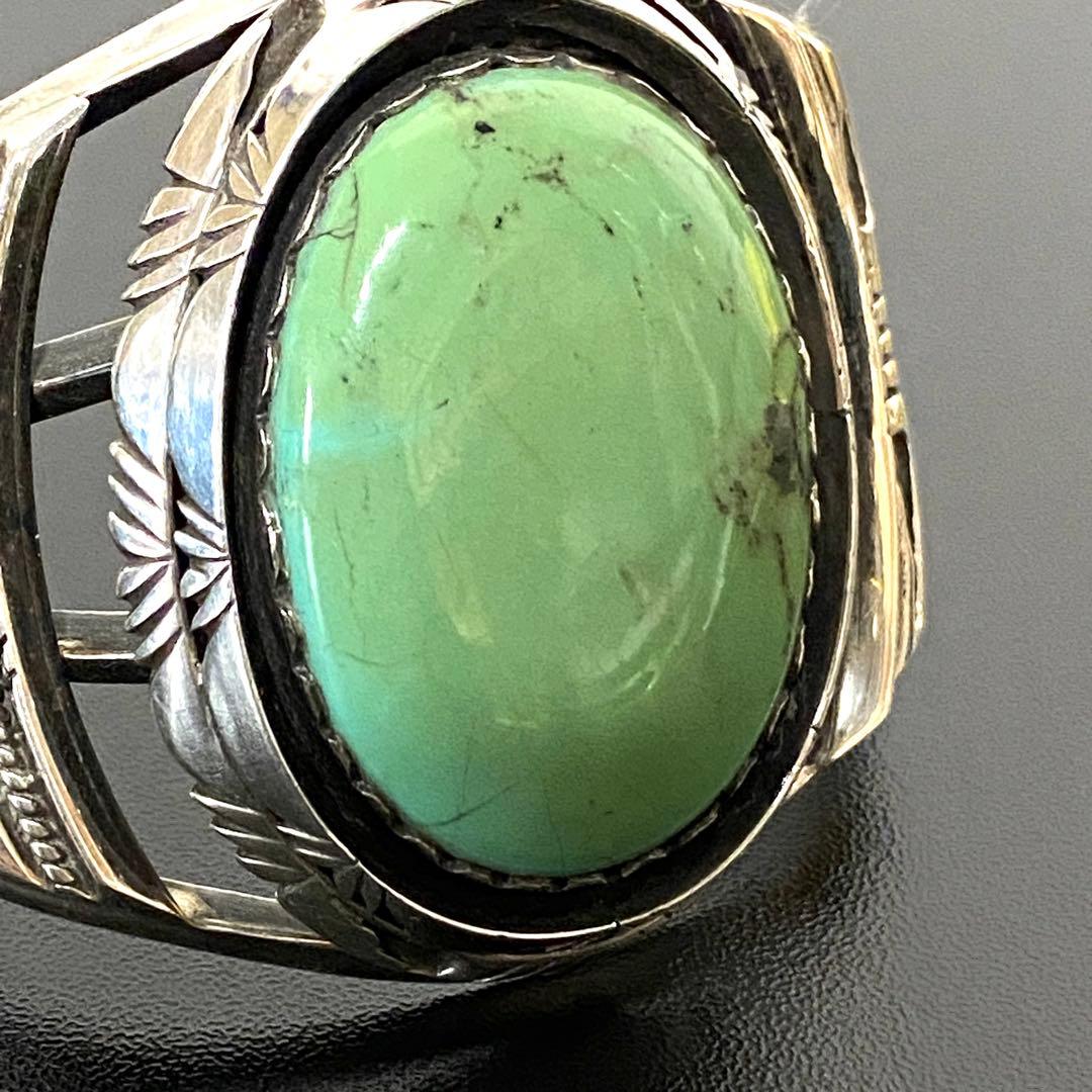 ターコイズ シルバー925バングル ネイティブアメリカン インディアン