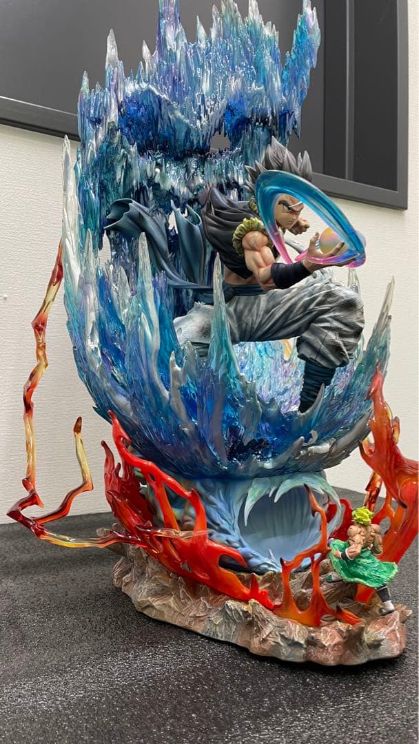 限定絶版ドラゴンボールゴジータガレージキットスタチュー1/6サイズシリアル付