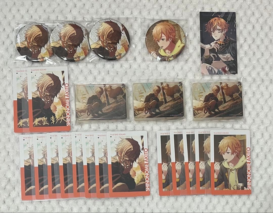 プロセカ　東雲彰人　グリ缶27B 28B　ノーブルアート58 エピカ16A