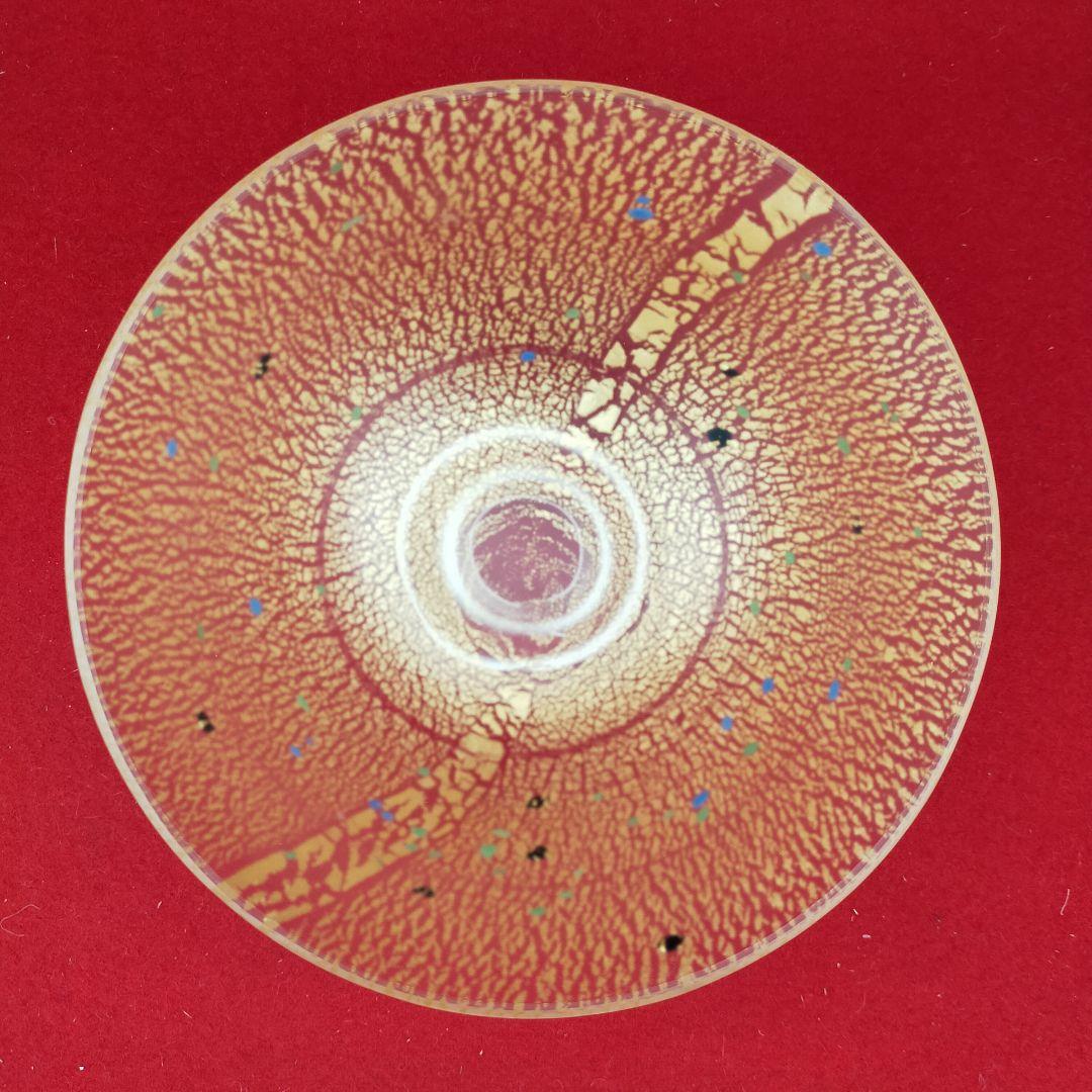 金箔硝子茶碗　吉昭作　銘　古稀【新品未使用箱付き】