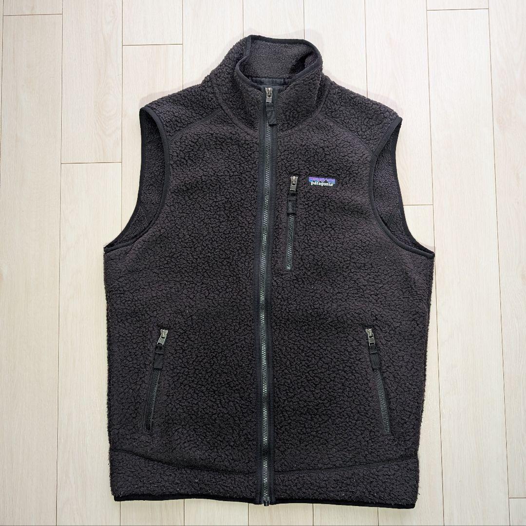 トップス Patagonia Men's Retro Pile Vest Black