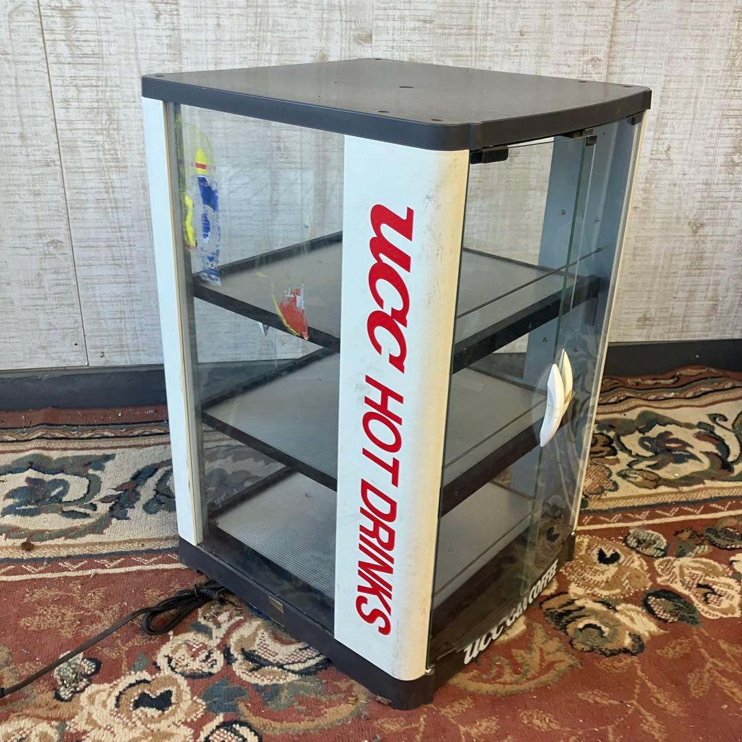 UCC HOT DRINKS 缶ウォーマー 温蔵ショーケース 電源確認済み