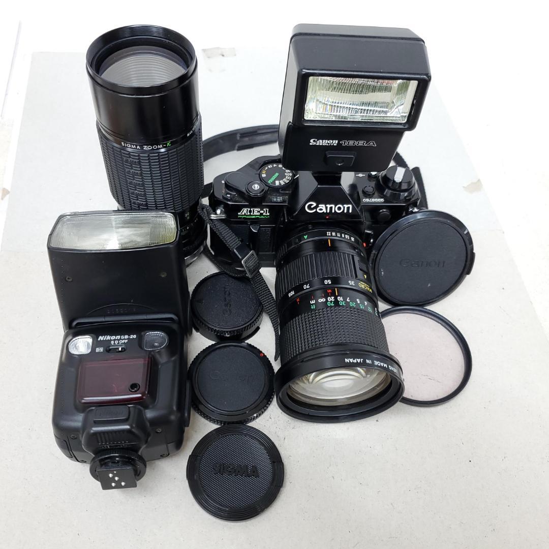 フィルムカメラ Canon AE-1 PROGRAM F1024-267-8v y