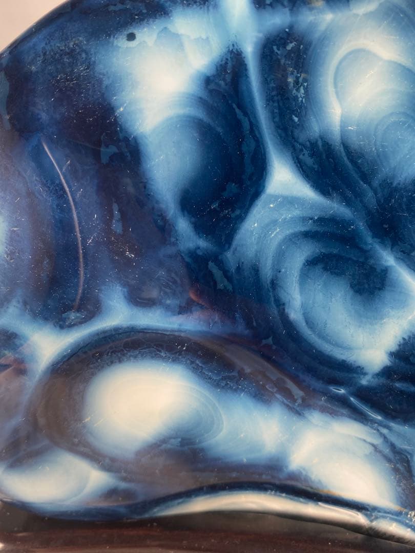 2631❣️ ブルー　メノウ　瑪瑙 天然石 ジャスパー　希少