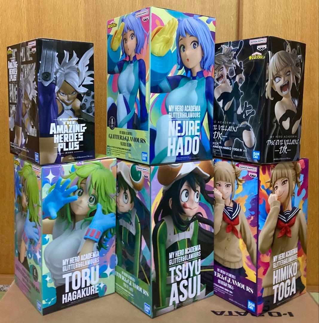 僕のヒーローアカデミア プライズフィギュア　6種セット　詰め合わせ　まとめ売り