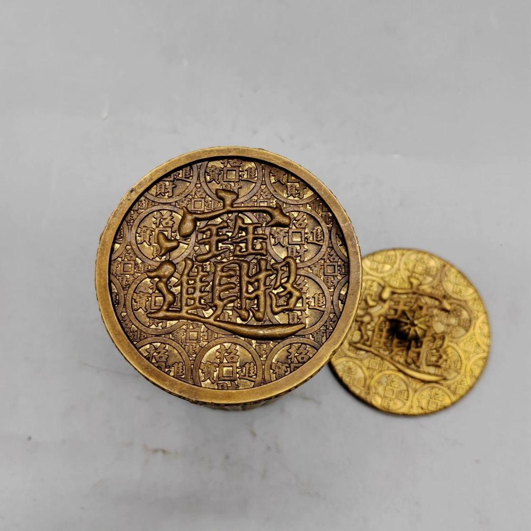 銅器 茶筒 茶器 茶道具 香道具 物入れ 装飾品 工芸品 置物