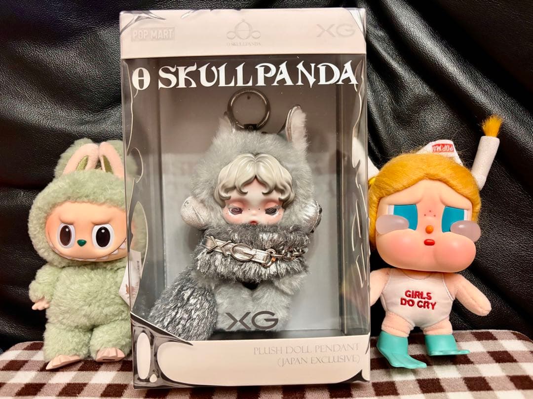 正規品 SKULLPANDA XG 、 ラブブマカロン、クライベビー３体セット